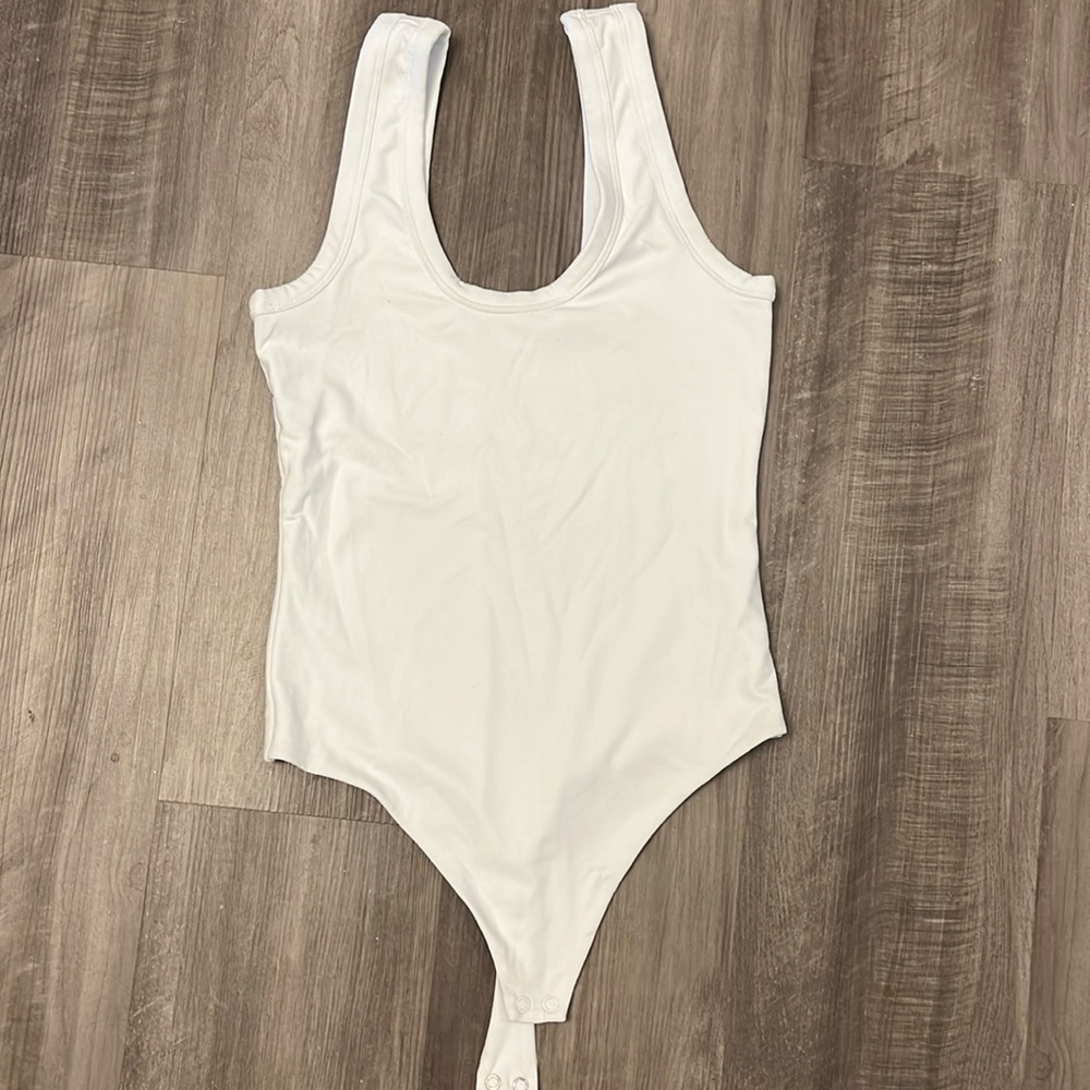 White nuuds bodysuit